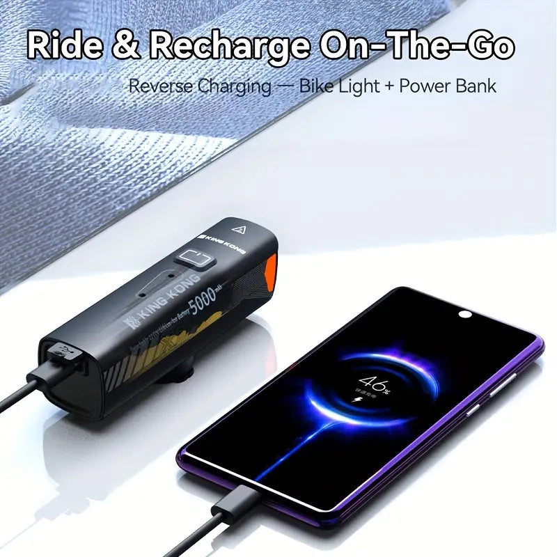 Feu avant LED vélo